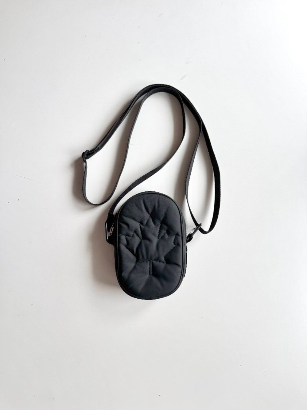 LULULEMON Future Legacy Black Canada Quilted Crossbody Belt Bag
